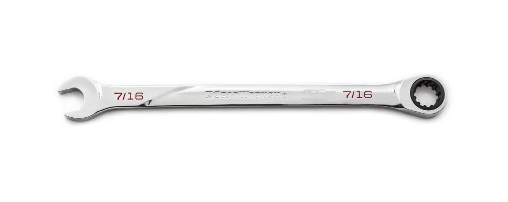 GEARWRENCH 120XP Combination Ratcheting Wrench Universal Spline XL 7/16 Inch, large image number 1