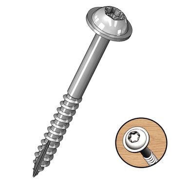 Milescraft 1.5 In. Pocket Screws (coarse) 100 pcs.