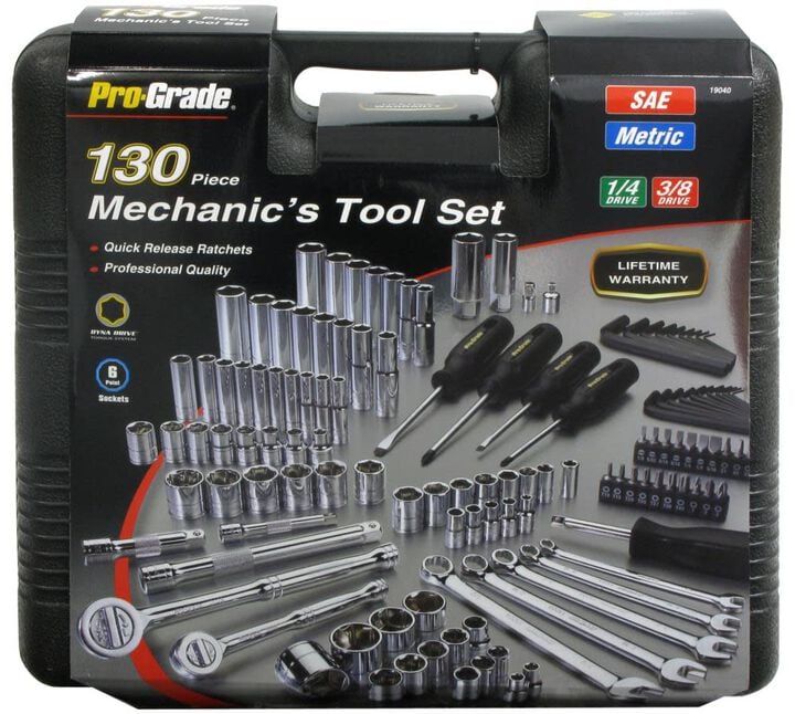 Allied International Prograde 130pc Mechanics Tool Set