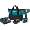 Makita 18V LXT Compact 1/2in Driver Drill Kit, small image number 1