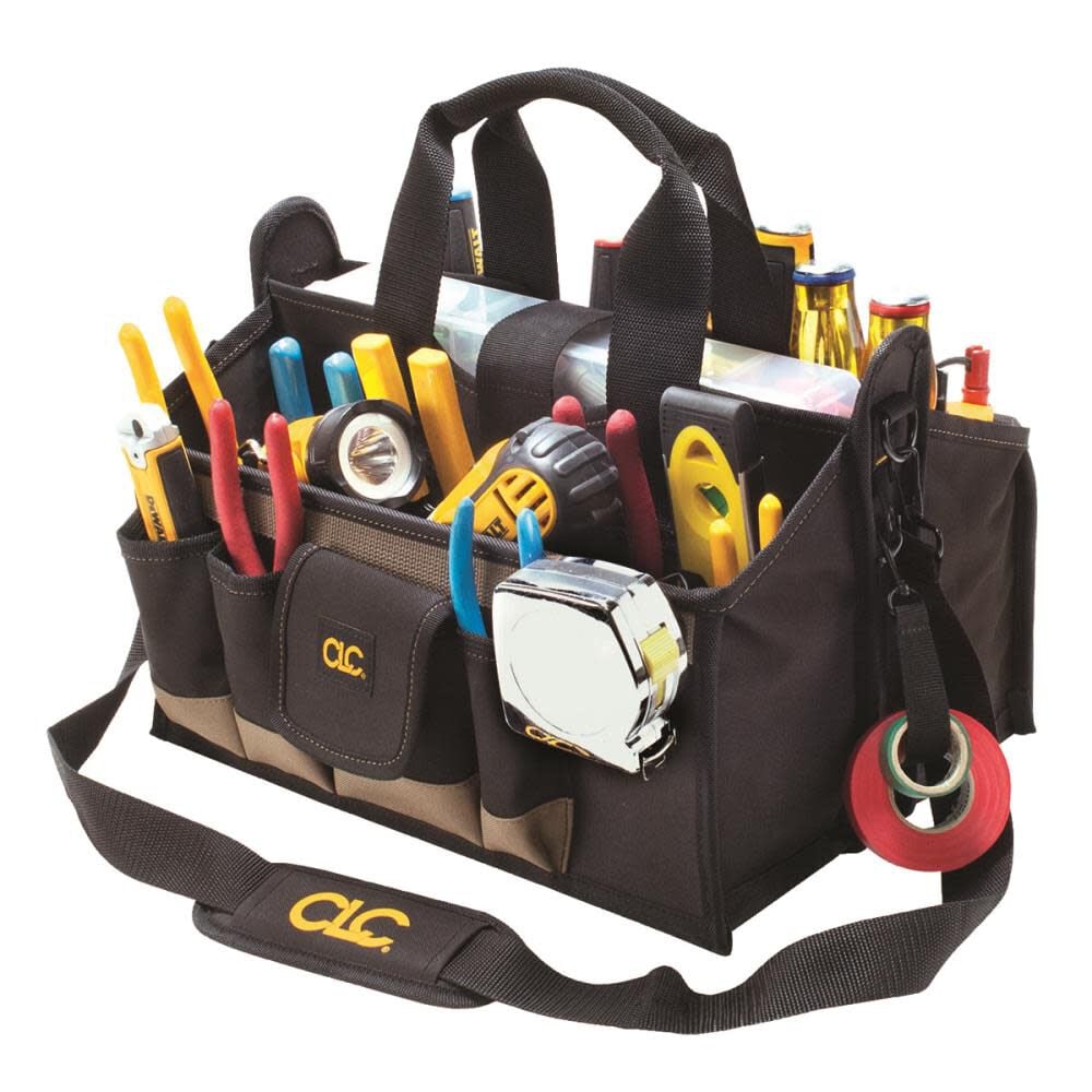 CLC 17 Pocket 16in Center Tray Tool Bag – 1529