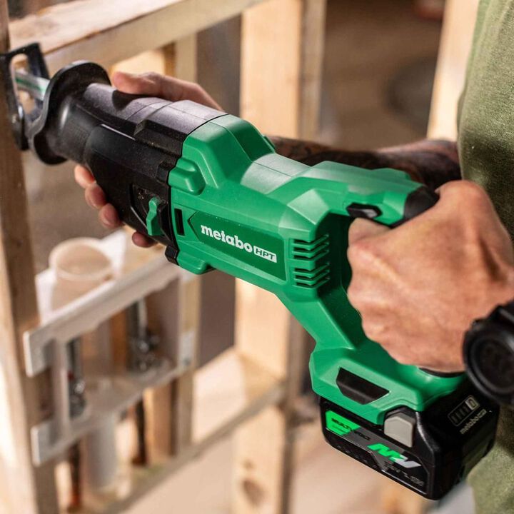 Metabo HPT 18V MultiVolt Cordless Reciprocating Saw (Bare Tool), large image number 17