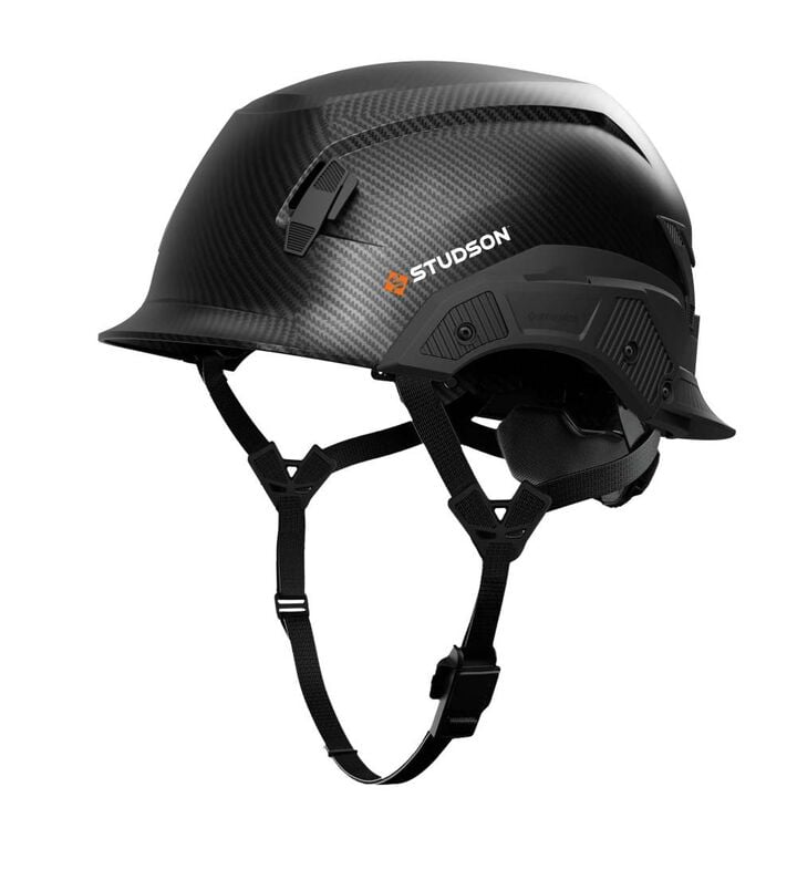 Studson Standard Brim Non-Vented Safety Helmet Type 2 Class E Large/XL Carbon
