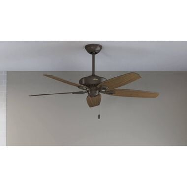 Hunter Fan Builder Elite Ceiling Fan 52in New Bronze Stained Oak, large image number 8