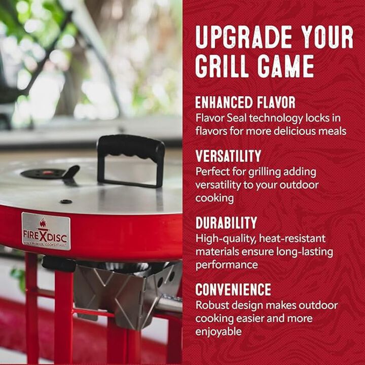 Firedisc 20 Inch 380 Ultimate Flattop Lid with Flavor Seal, large image number 6