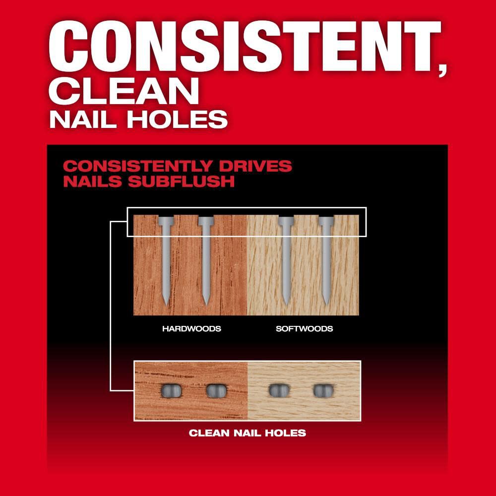 Milwaukee M18 FUEL 15 Gauge Finish Nailer Kit 283921CT from Milwaukee