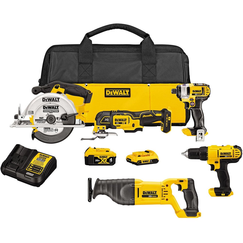 DEWALT 20V 5-Tool Combo Kit - DCK551D1M1