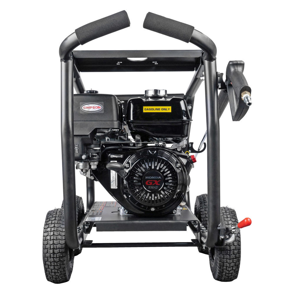 Simpson SuperPro RollCage 4400 PSI 4 GPM Gas Powered Cold Water 49 State Commercial Pressure Washer with 5 Quick Connect Spray Nozzles, large image number 4