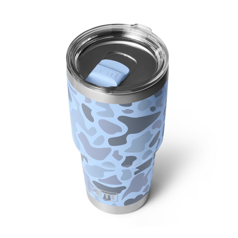 YETI Rambler 30 oz Tumbler with Magslider Lid Blue Camo – 21071507615
