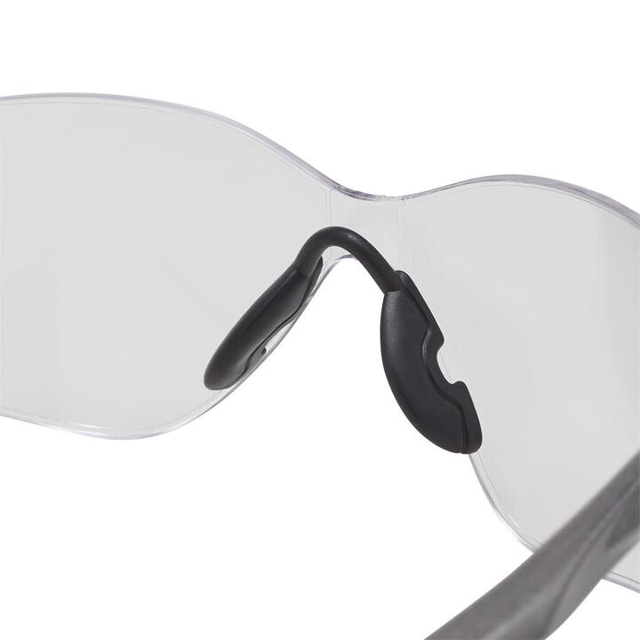 Jackson Safety Glasses Anti Fog Coating Clear Lens Gunmetal Frame, large image number 3
