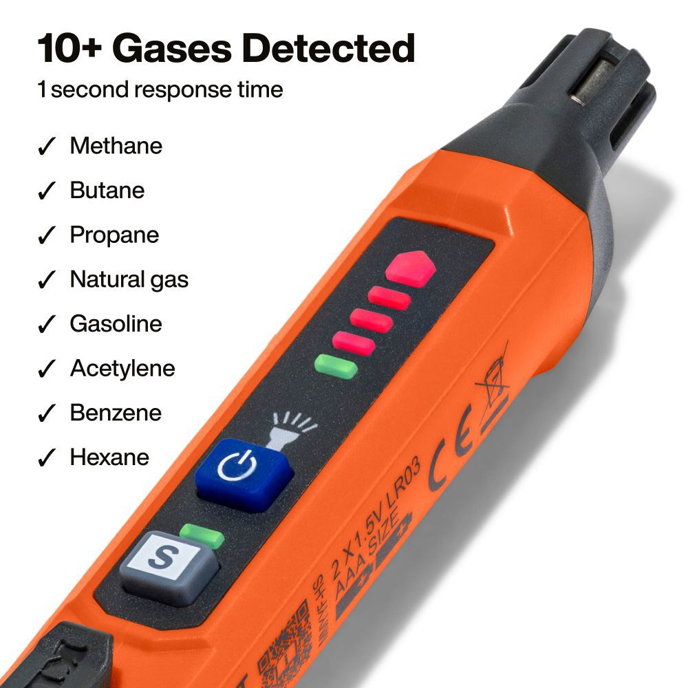 Klein Tools Compact Combustible Gas Leak Detector, large image number 2