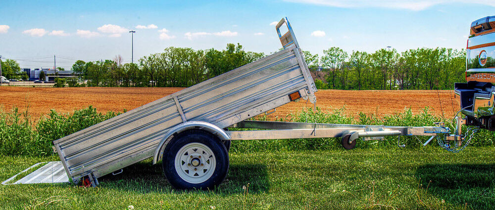 DK2 Utility Trailer Kit 4.5'x7.5' Galvanized, large image number 6