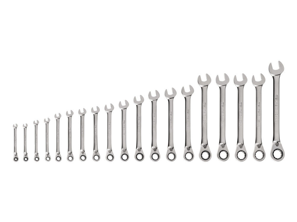 Tekton Reversible 12 Point RatchetIng CombInation Wrench Set 19 Piece, large image number 1