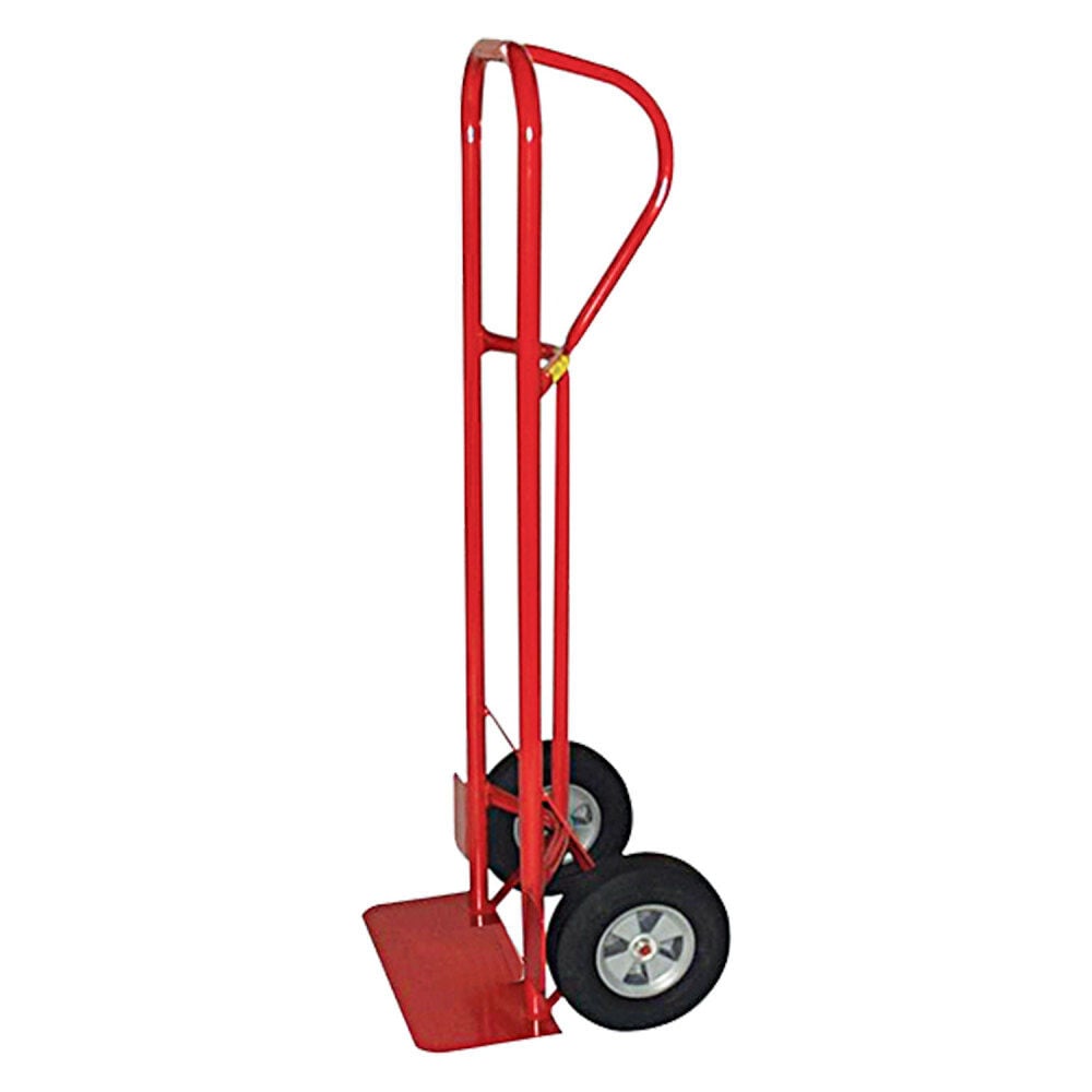 Milwaukee Hand Truck Heavy Duty P-Handle Hand Truck with 10 Inch Solid Puncture Proof Tires – 44701