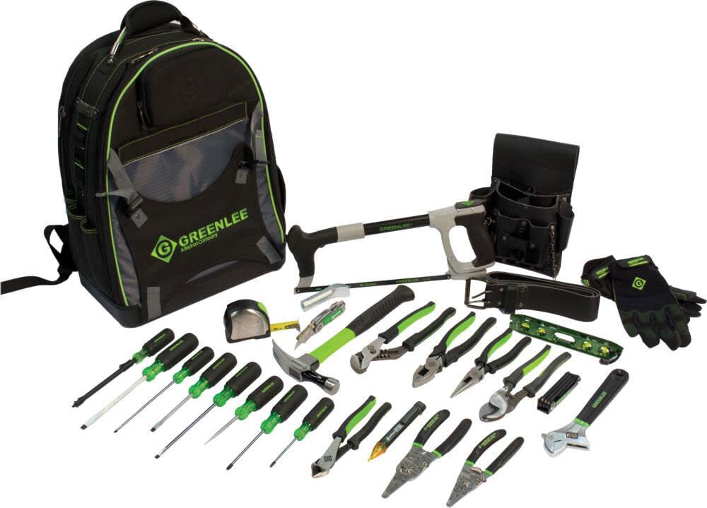 Greenlee 28 Piece Tool Backpack Kit, large image number 1