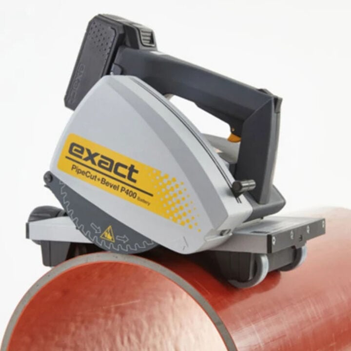 Exact Tools PipeCut P400 18V 5Ah Battery Powered Pipe Saw Kit, large image number 1