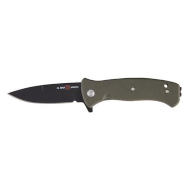 AL MAR Knives SERE 2020 3.6in Folding Knife, Black