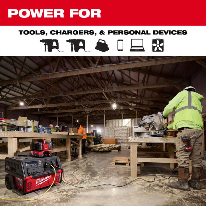 Milwaukee ROLL-ON  7200with 3600W 6.0kWh Power Supply, large image number 7
