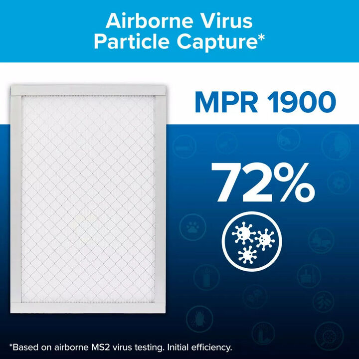 3M Filtrete 14 x 24 x 1-Inch 1900 MPR MERV 13 Allergen Defense Furnace Air Filter, large image number 4