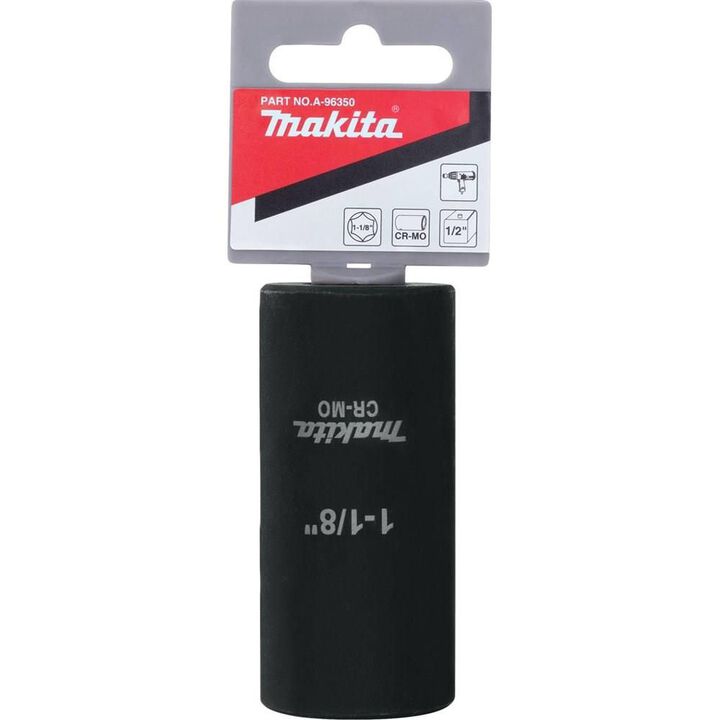 Makita 1-1/8 in. Deep Well Impact Socket 1/2 in. Drive, large image number 3