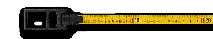 Stabila Tape Measure LBM 2000 STEEL 20M CM Metric Scale CLOSE CASED TAPE, large image number 2