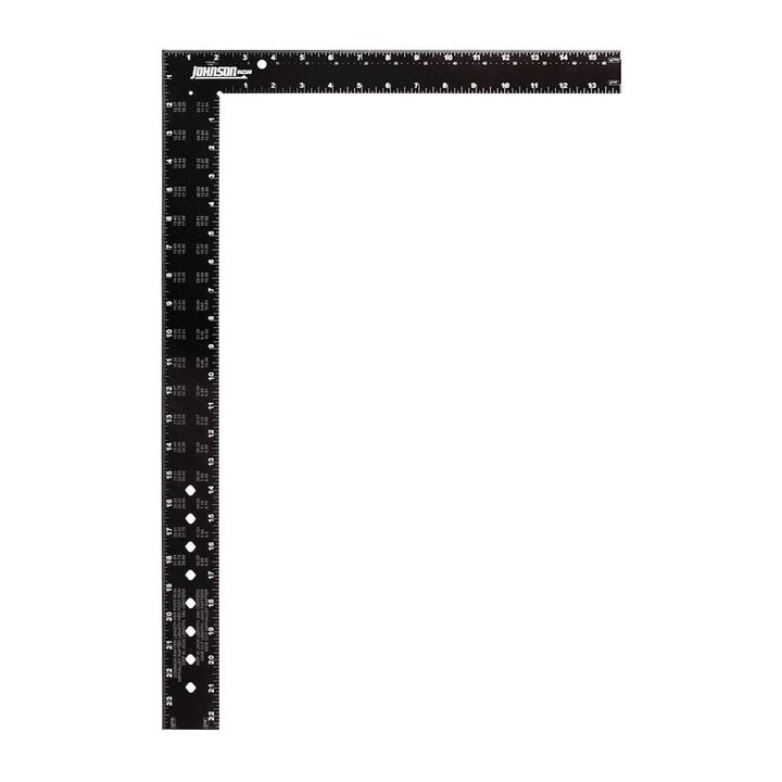 Johnson Level 16 Inch x 24 Inch Arc Angle Framing Square