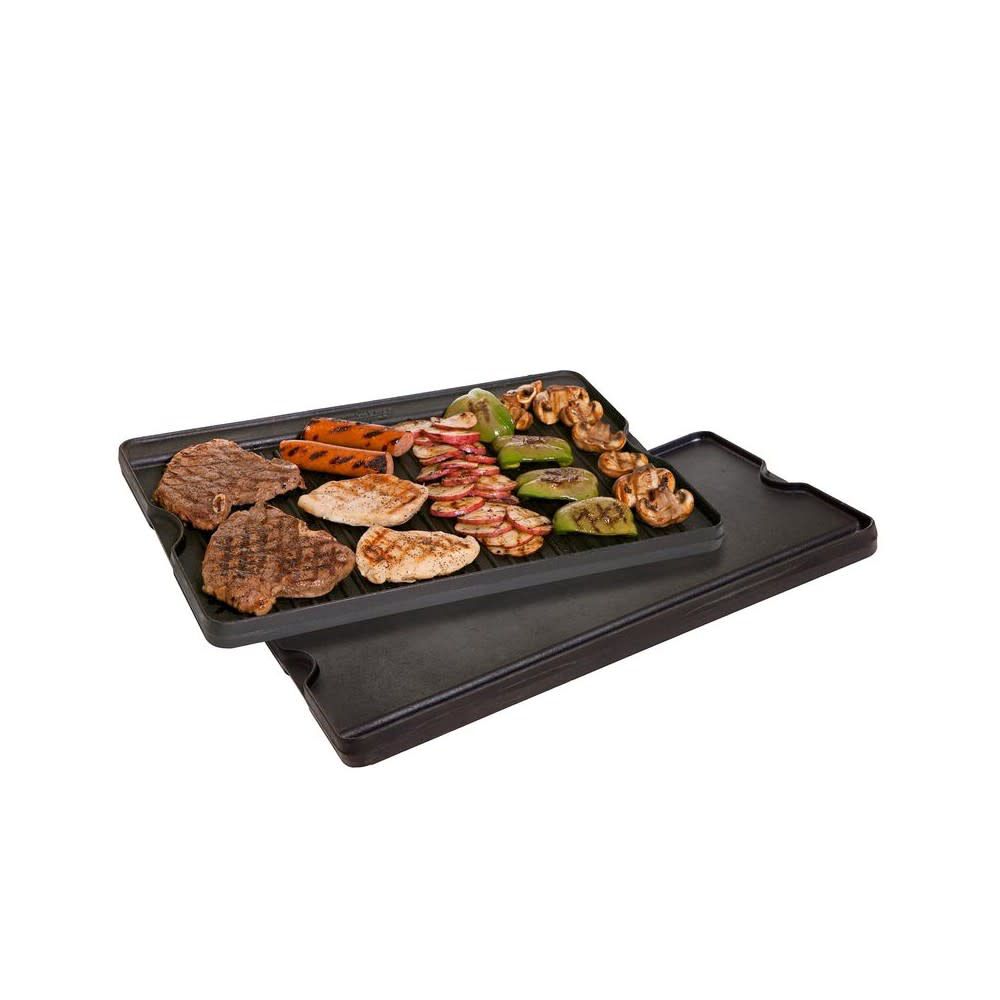 Camp Chef 16 in x 24 in Cast Iron Reversible Grill/Griddle CGG24B