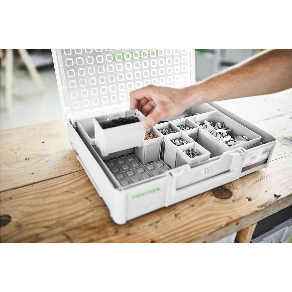 Festool 100 x 350 x 68 mm 2 Plastic Container Box, large image number 2