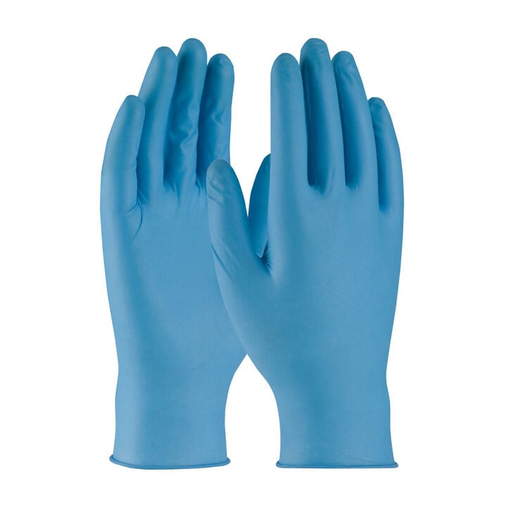 Protective Industrial Products Ambi-dex Super Blue Disposable Gloves Medium