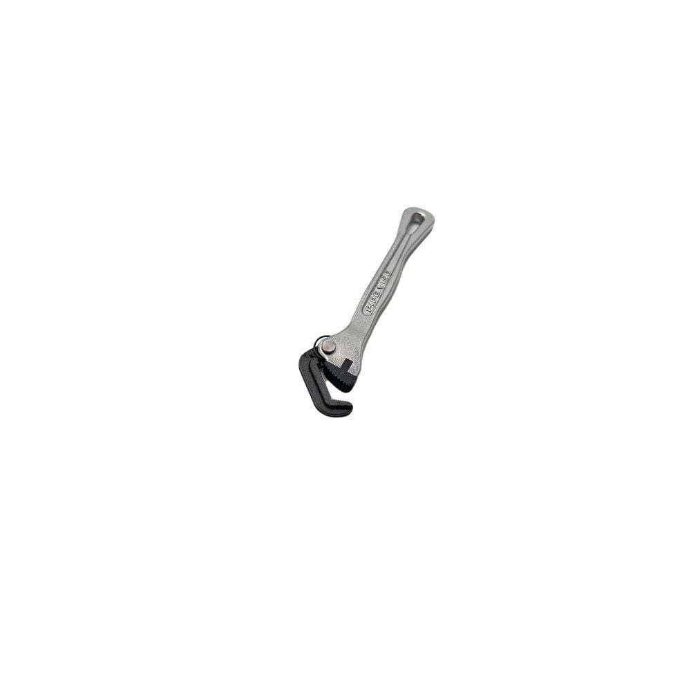 Pipe Vise Micro 5 6 Inch Self-Adjusting Wrench with Contoured Handle, large image number 2