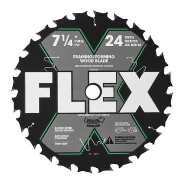 FLEX 7-1/4-In 24T Circular Saw Blade