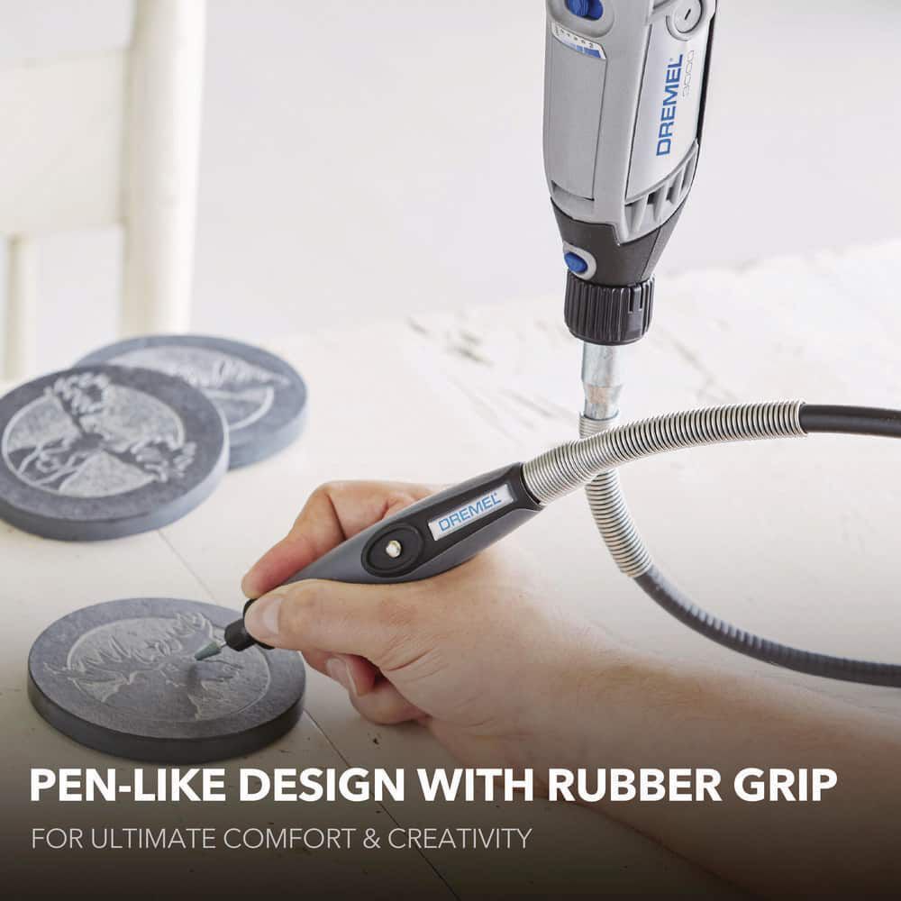 Dremel Flex Shaft Attachment & 1.8A Corded Rotary Tool - Bundle, large image number 7