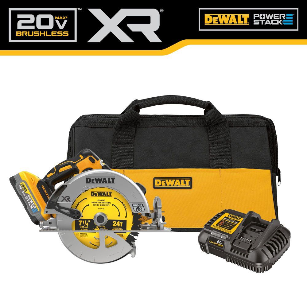 DEWALT 20V MAX XR 7 1 4in Circular Saw Kit DCS570H1 Acme Tools