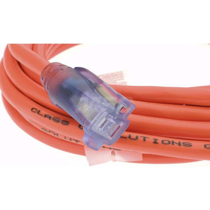 Century Wire ProGlo 25 ft 12/3 SJTW Orange Coldweather Lighted Extension Cord, large image number 3
