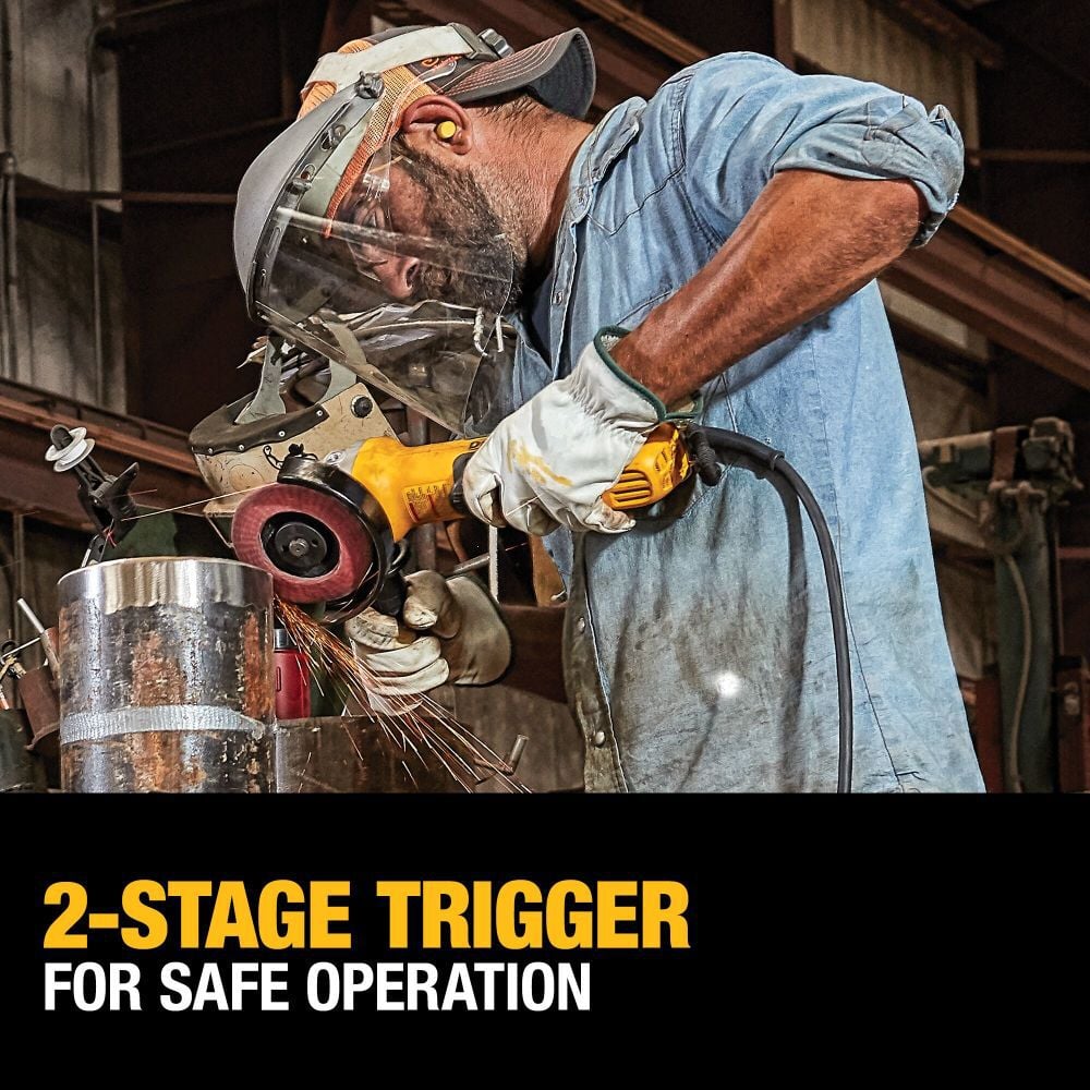 DEWALT 5in Angle Grinder with Kickback Brake No Lock On Simolary simolary.com 8