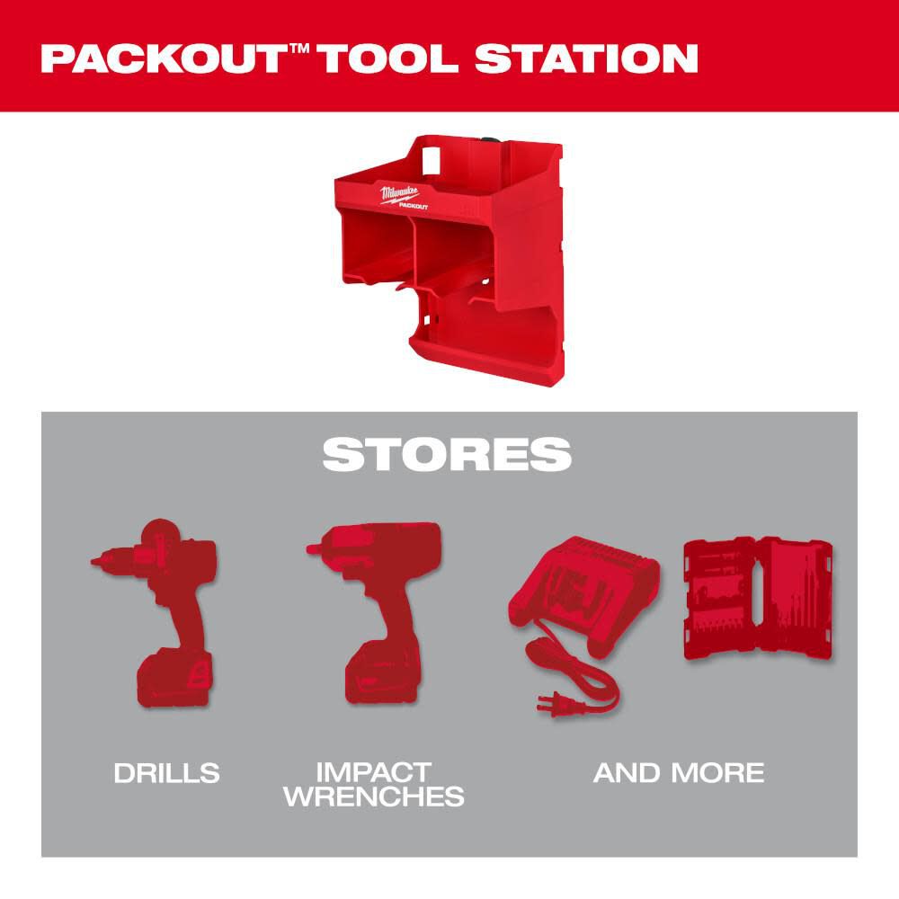 Milwaukee PACKOUT Tool Station, large image number 3