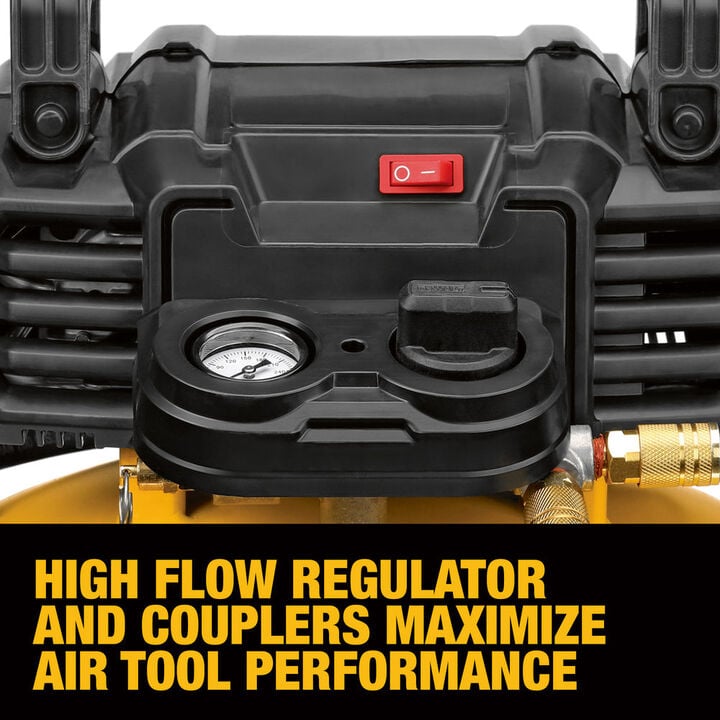 DEWALT 6 Gallon 165 PSI Electric Pancake Air Compressor, large image number 1
