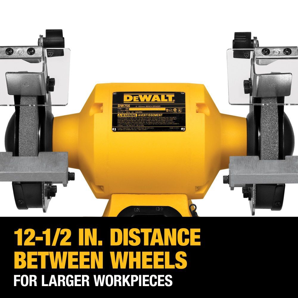 DEWALT 6 In. Bench Grinder, large image number 8