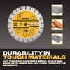 DEWALT POWERSHIFT 12 Inch XP Segmented Diamond Blade, small image number 4