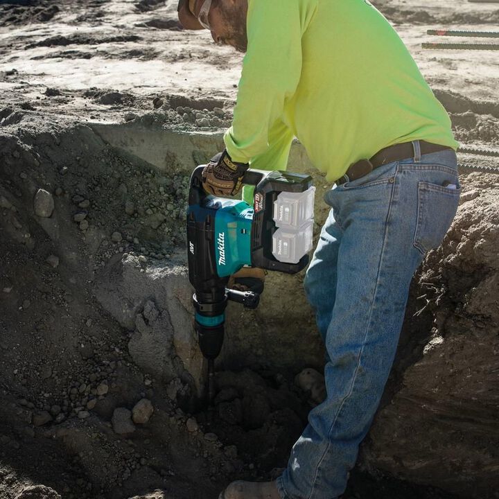 Makita Promotional 40V max X2 (80V) XGT 28lb AVT Demolition Hammer (Bare Tool), large image number 9