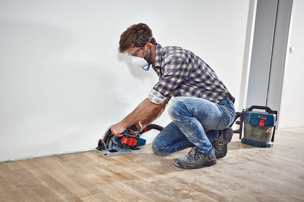 Bosch Reconditioned 18V 5-1/2 Inch Track Saw Kit, large image number 18