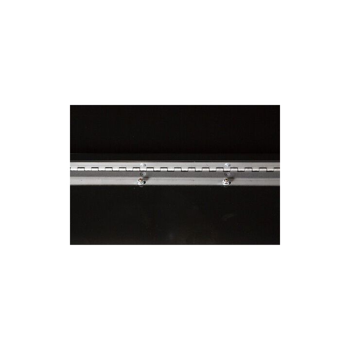 Buyers Products Company 18x18x48 Inch Black Steel Underbody Truck Box With Paddle Latch, large image number 7