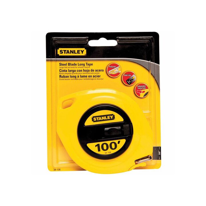 Stanley 100' Enclosed Tape Measure, large image number 5