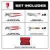 Milwaukee Pliers and Wrench Set with Tray for PACKOUT Drawers, 9 Pieces, small image number 2