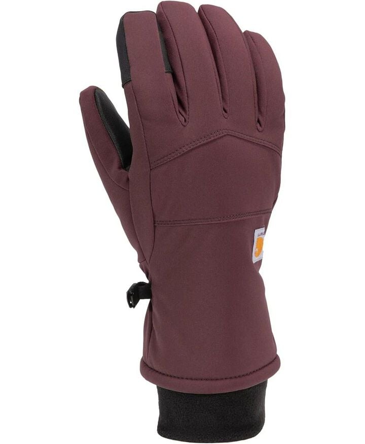 Carhartt Storm Defender Softshell Gloves Womens Blackberry Medium
