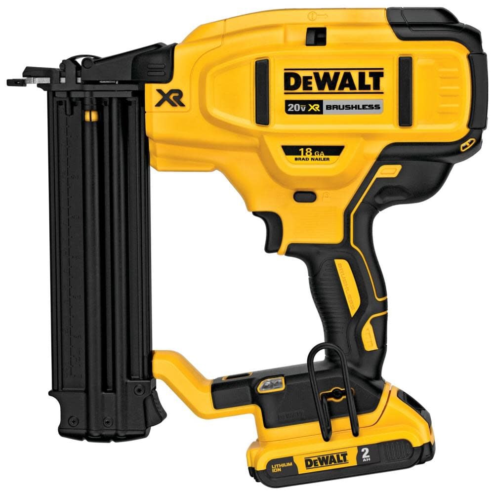 DEWALT 20 V MAX XR 18 Gauge Brad Nailer Kit – DCN680D1