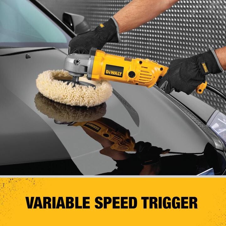 DEWALT 7-in/9-in Variable Speed Polisher, large image number 4