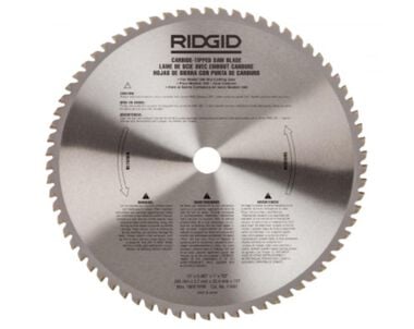 Ridgid Saw Blade 12in for Plastic Pipe