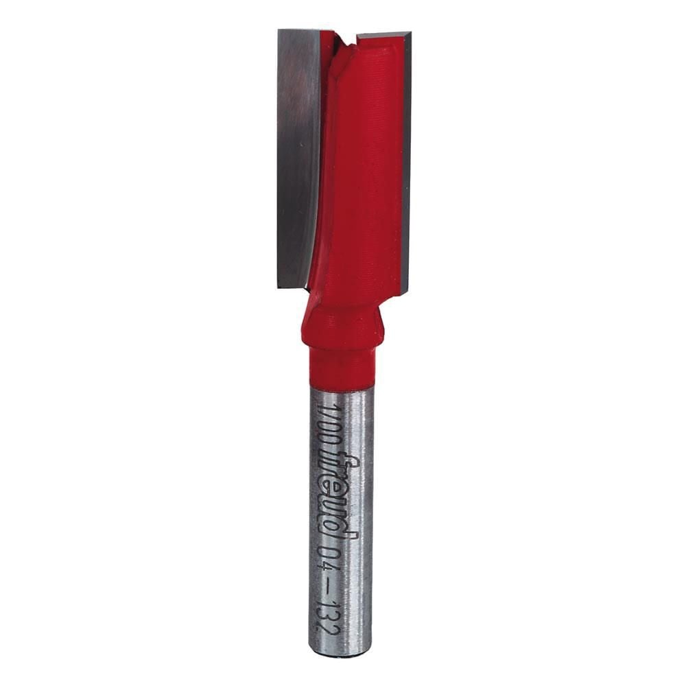 Freud 1/2 In. (Dia.) Double Flute Straight Bit with 1/4 In. Shank, large image number 1