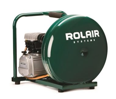Rolair 2 HP (115V) 4.1 CFM@90PSI 4.5 Gall Vertical Pancake Compressor